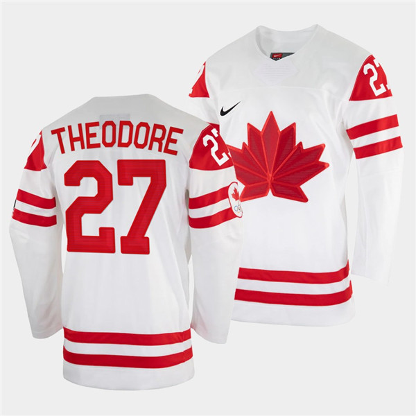 Men's Canada Hockey #27 Alex Pietrangelo 2022 Beijing Winter Olympic White Stitched Jersey Men's Canada Hockey #27 Alex Pietrangelo 2022 Beijing Winter Olympic White Stitched Jersey